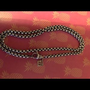 David Yurman 18” 925 Box Chain